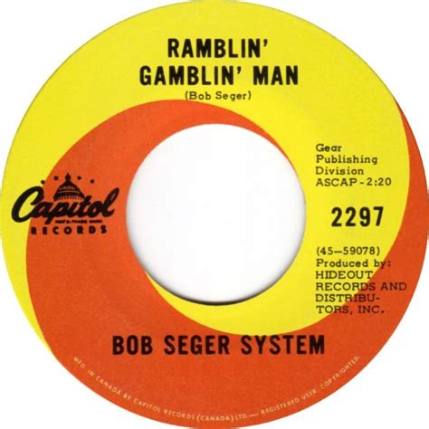 Ramblin' Gamblin' Man (song) .